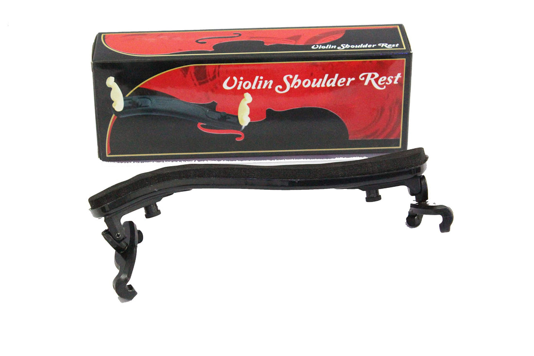 3/4 And 4/4 Violin Shoulder Rest - Black