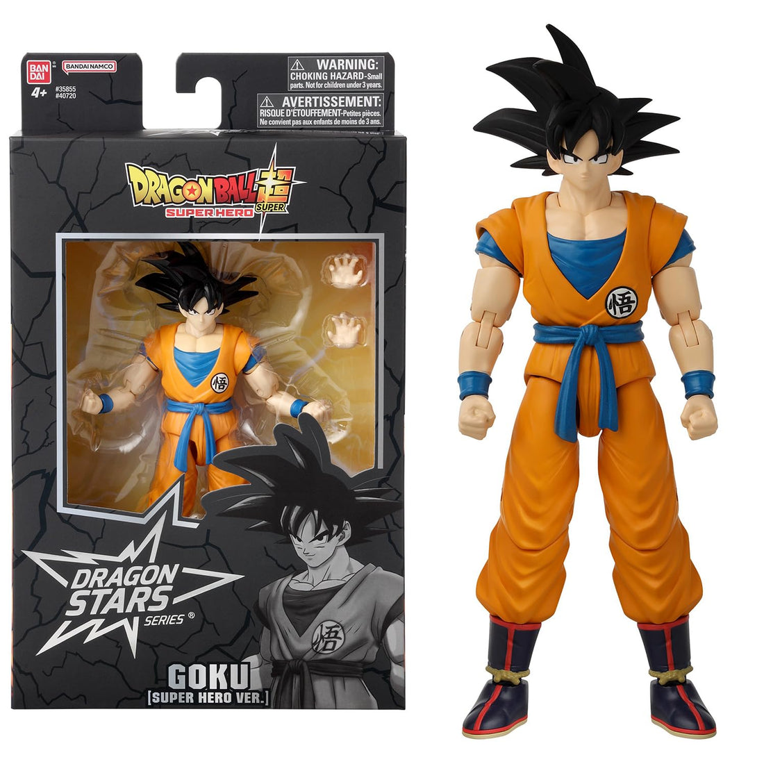 BANDAI Dragon Ball Super 40720 Dragon Stars Toy, 17 cm, Anime Figure-Goku, Multicoloured
