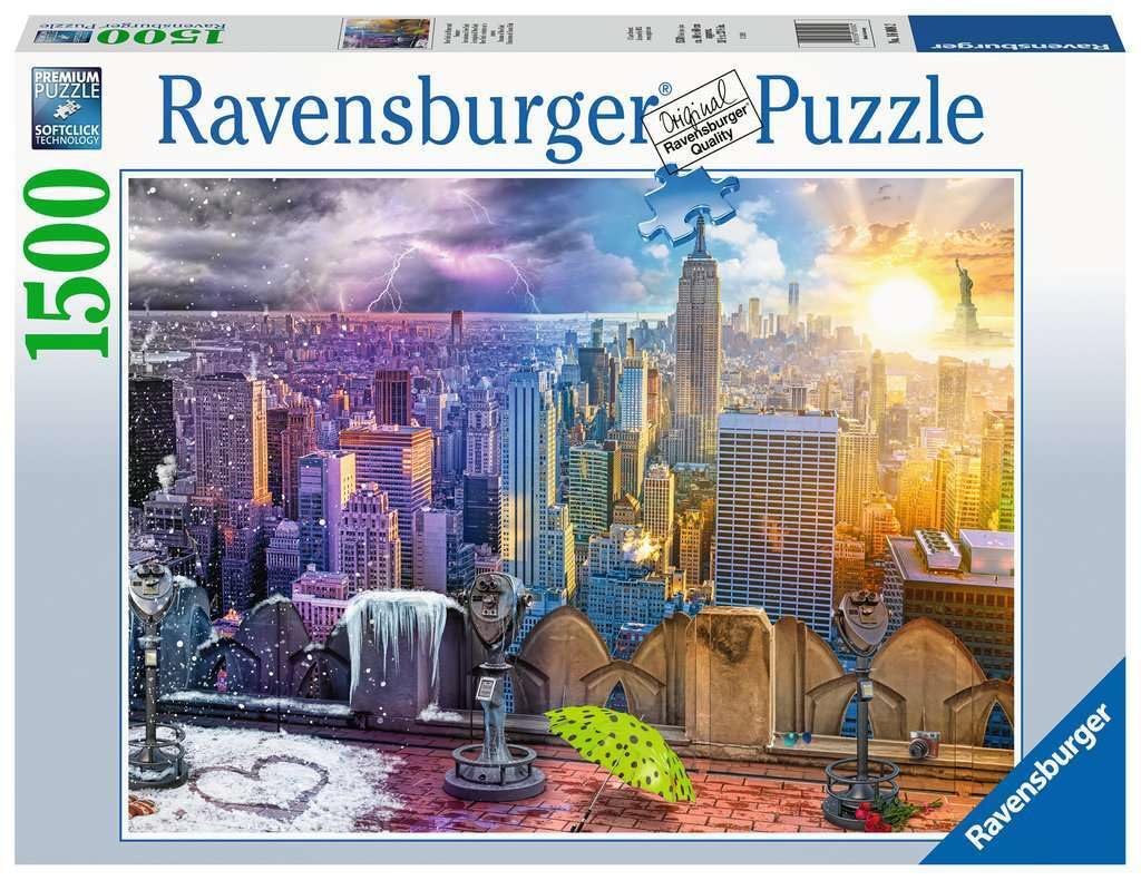 Ravensburger Day & Night NYC Skyline Jigsaw Puzzle (1500 Pieces)