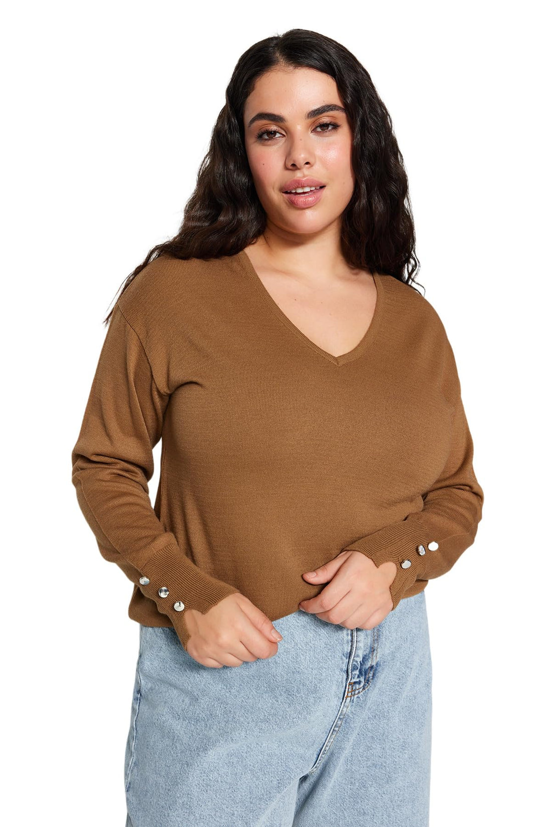 Trendyol Womens Plus Size Sweater Plus Size Sweater (pack of 1)