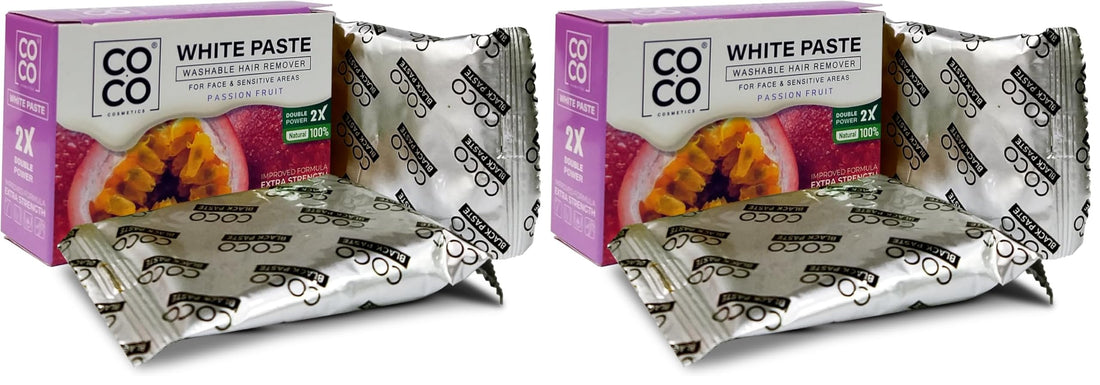 COCO White Paste Passion Fruit 100 Gram (Pack of 2)