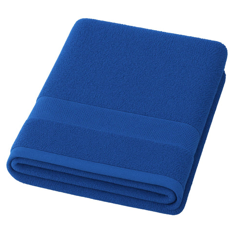 ATEN Homeware 1 Piece Luxury Egyptian Cotton Hand Towel - 1 Ultra Soft Towel 50 x 90 cm - Highly Absorbent, Quick Dry Towel, Suitable for Kids and Adults - Made in Egypt (Royal Blue)