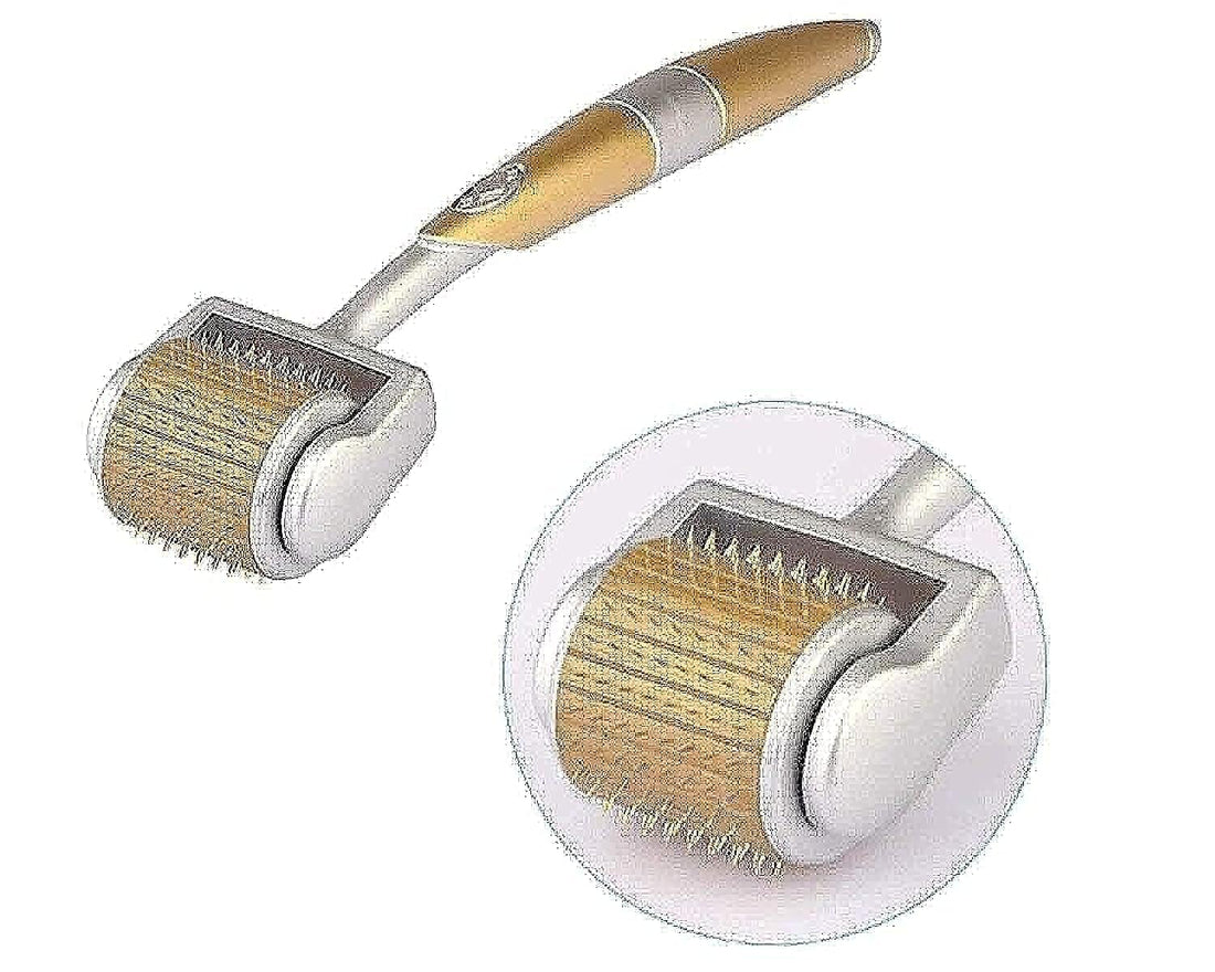 Professional DR Pen, Dermasonic ZGTS Titanium Derma Roller 192 Needles for Face Skin Care and Hair-loss Beauty Tool (0.5mm)