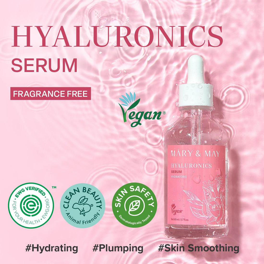 MARY & MAY Hyaluronics Serum 80ml