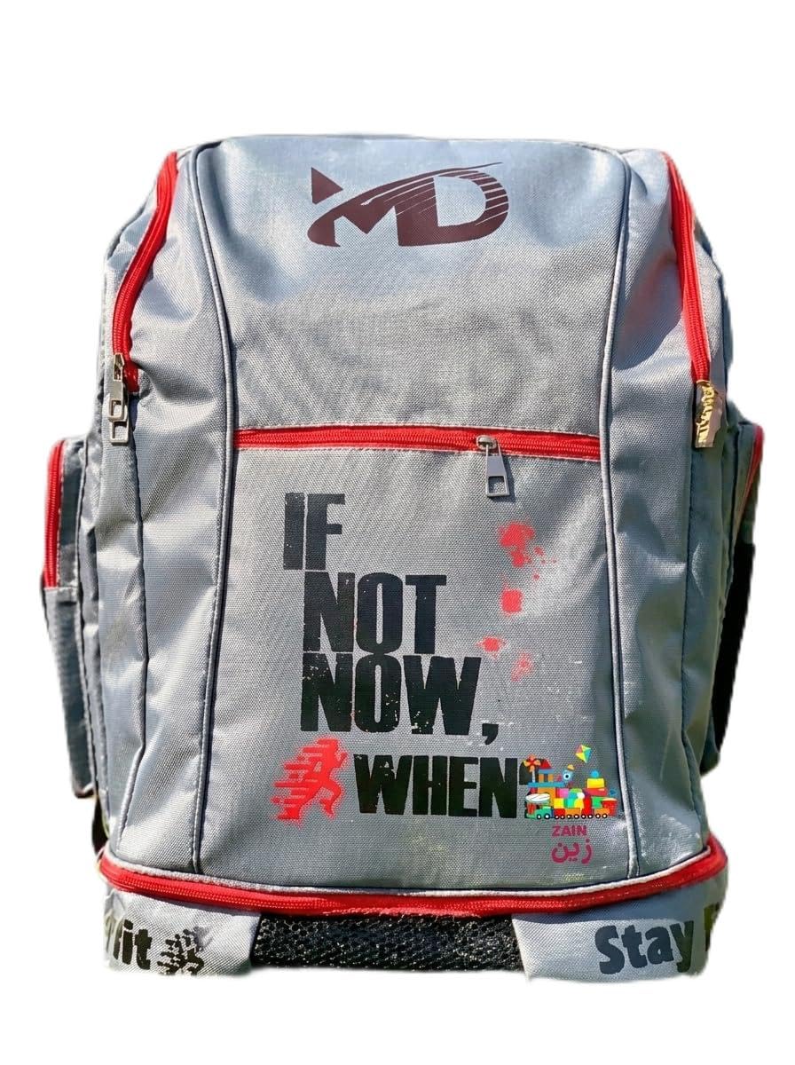 GHAZAL The MD Stay Fit Motivational Sports Backpack is specially designed for swimming and various sports activities.
