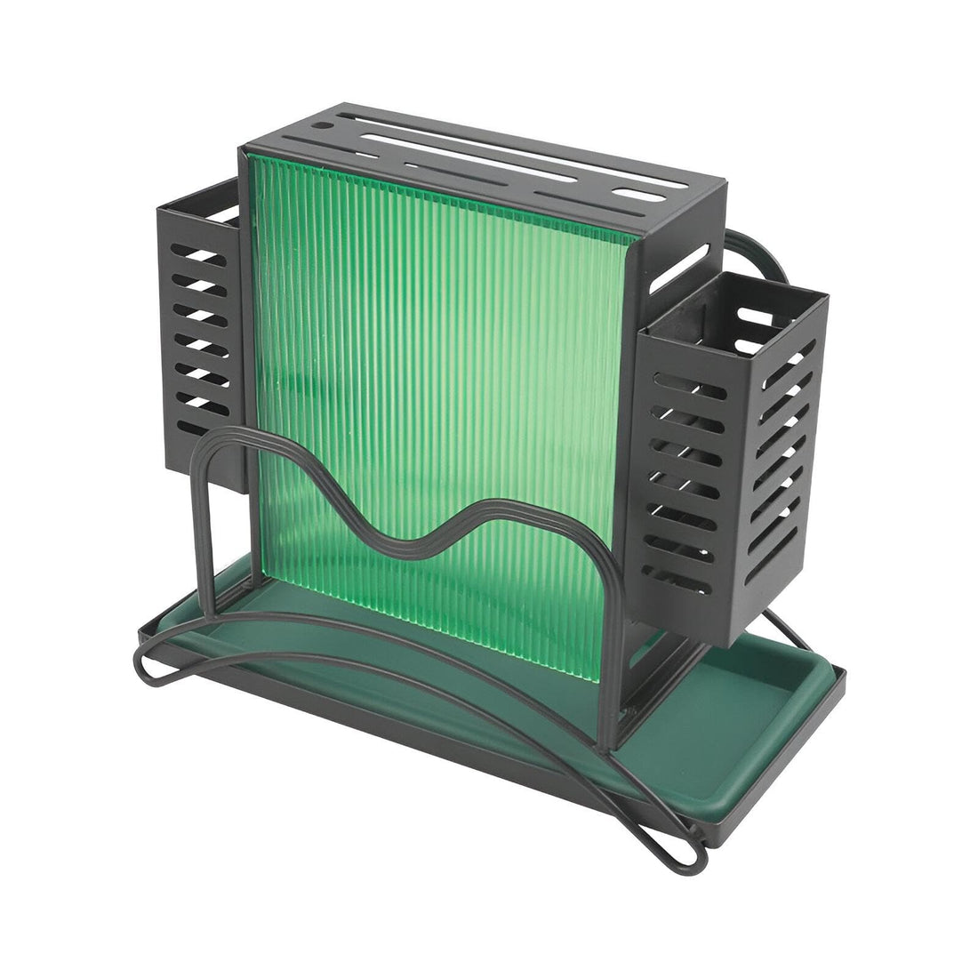 Dishwasher and Dishwasher - An effective drying solution for forks, spoons and knives with a stainless steel design and integrated enclosures to maintain stylish kitchen counters