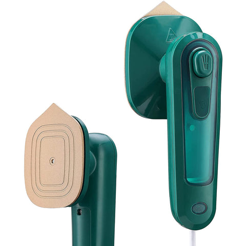 Portable Mini Iron, Travel Iron Water Spray Dry-wet Double Use for Clothes with 60ml Water Tank Folded Mini Steam Garment Steamer for Home Travel Business for Home and Tour