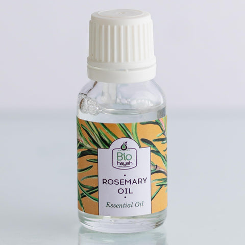 Biohayah, Rosemary Oil for Hair Growth, 100% Pure Organic - Eyebrow and Eyelash, Nourishes, Hair Care Oil 15ml