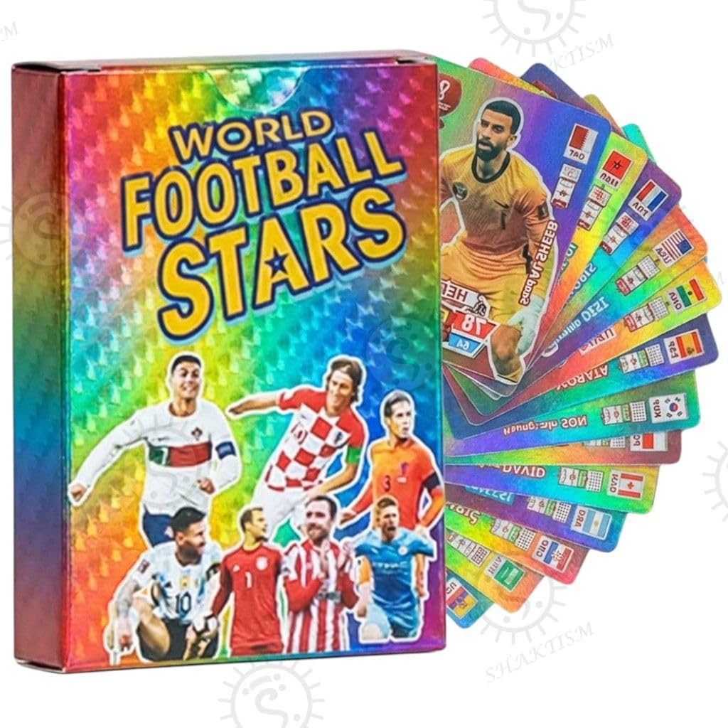 SHAKTISM World Football Soccer Star Gold Card