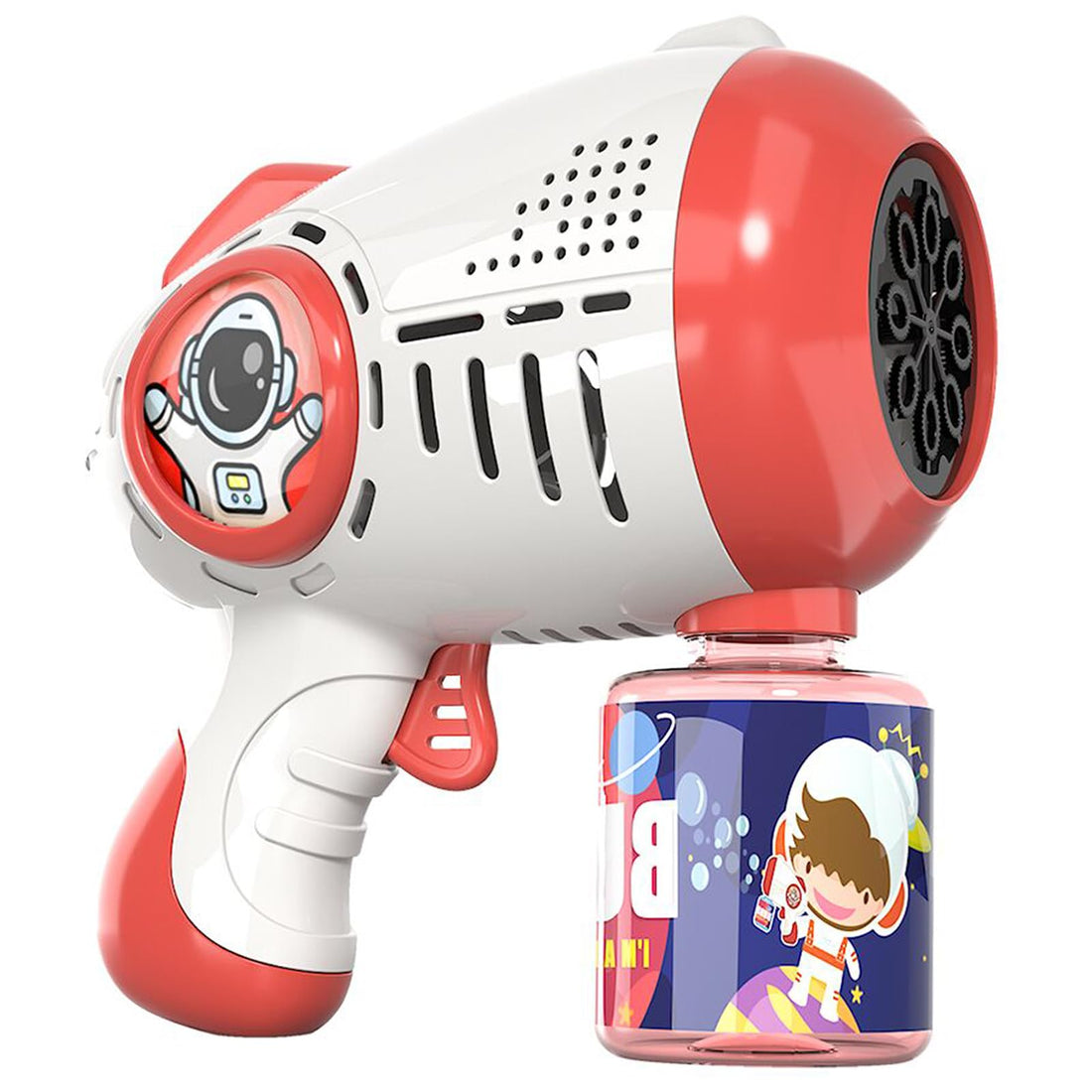 Wonka Bubble Gun for Kids Toddlers - 5000+ Bubbles/Minute, 360° Leak-Proof, Auto Bubble Machine for Backyard, Outdoor, Camping