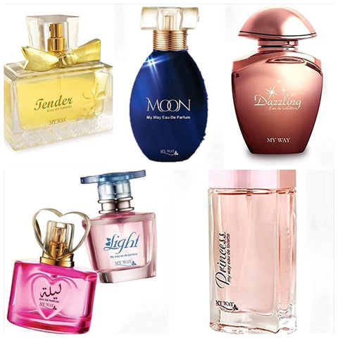My Way Perfumes for Women 6 Perfumes