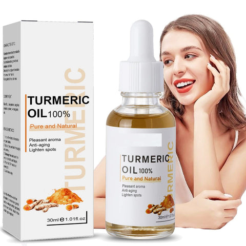 Turmeric Face Serums Oil,Bright Skin Dark Spot Corrector,Turmeric Serum, Skin Care Moisturizing Repair Serum for Face and Body(30ML)
