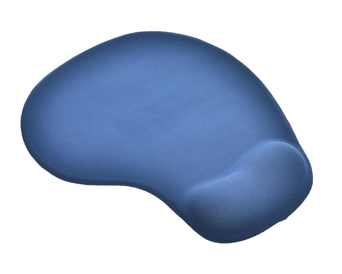 Generic Rubber F-02 Medium Speed Surface Mouse Pad Its Works Great with All Mouse Sensor With Stitched Edges For Gaming 25x20 CM- Blue