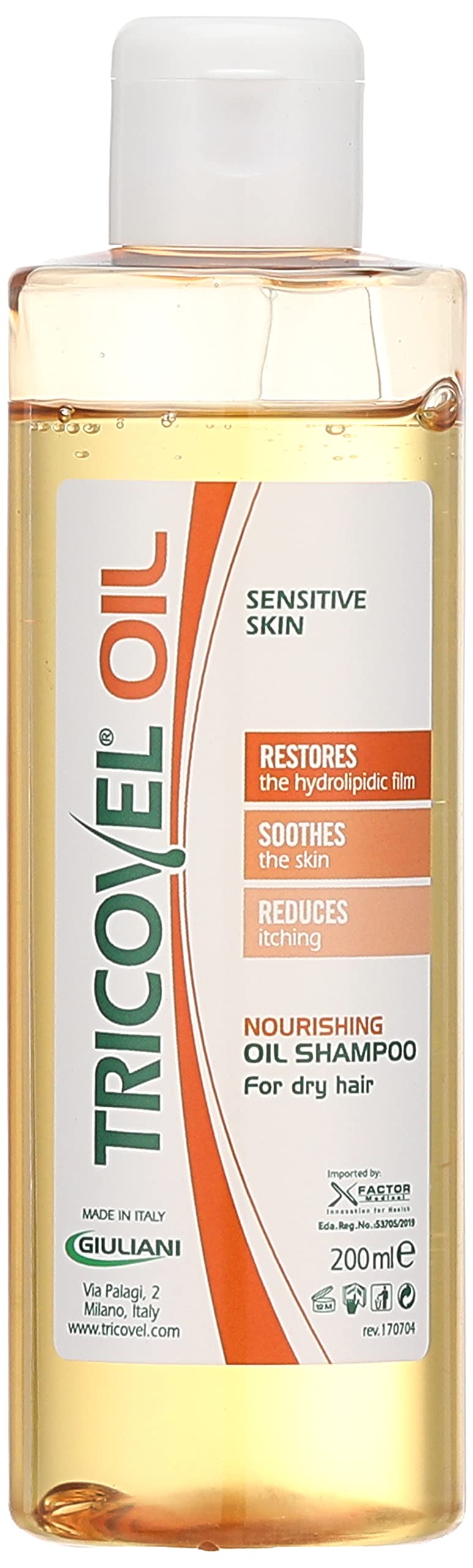 Tricovel Oil Nourishing Oil Shampoo For Dry Hair (200ml)