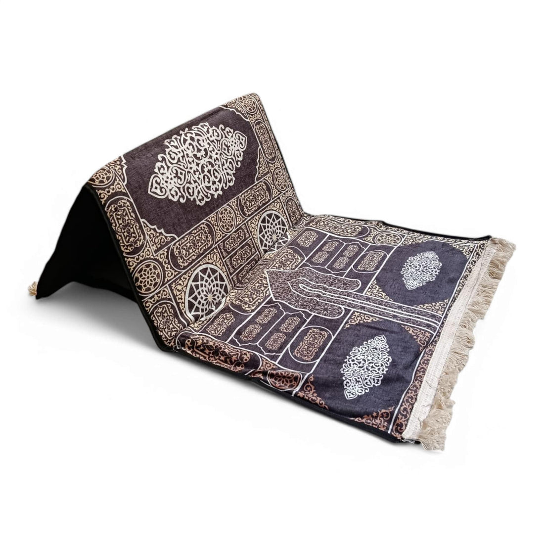 Creative Prayer Mat, Foldable Prayer Mat with Comfortable Backrest, Versatile Designed to Enhance Your Prayer and Meditation Experience at Home and Travel (Shape 1)