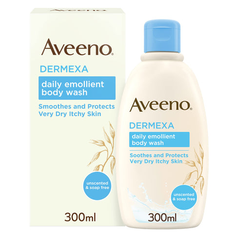 AVEENO Emollient Body Wash, Dermexa, 300ml