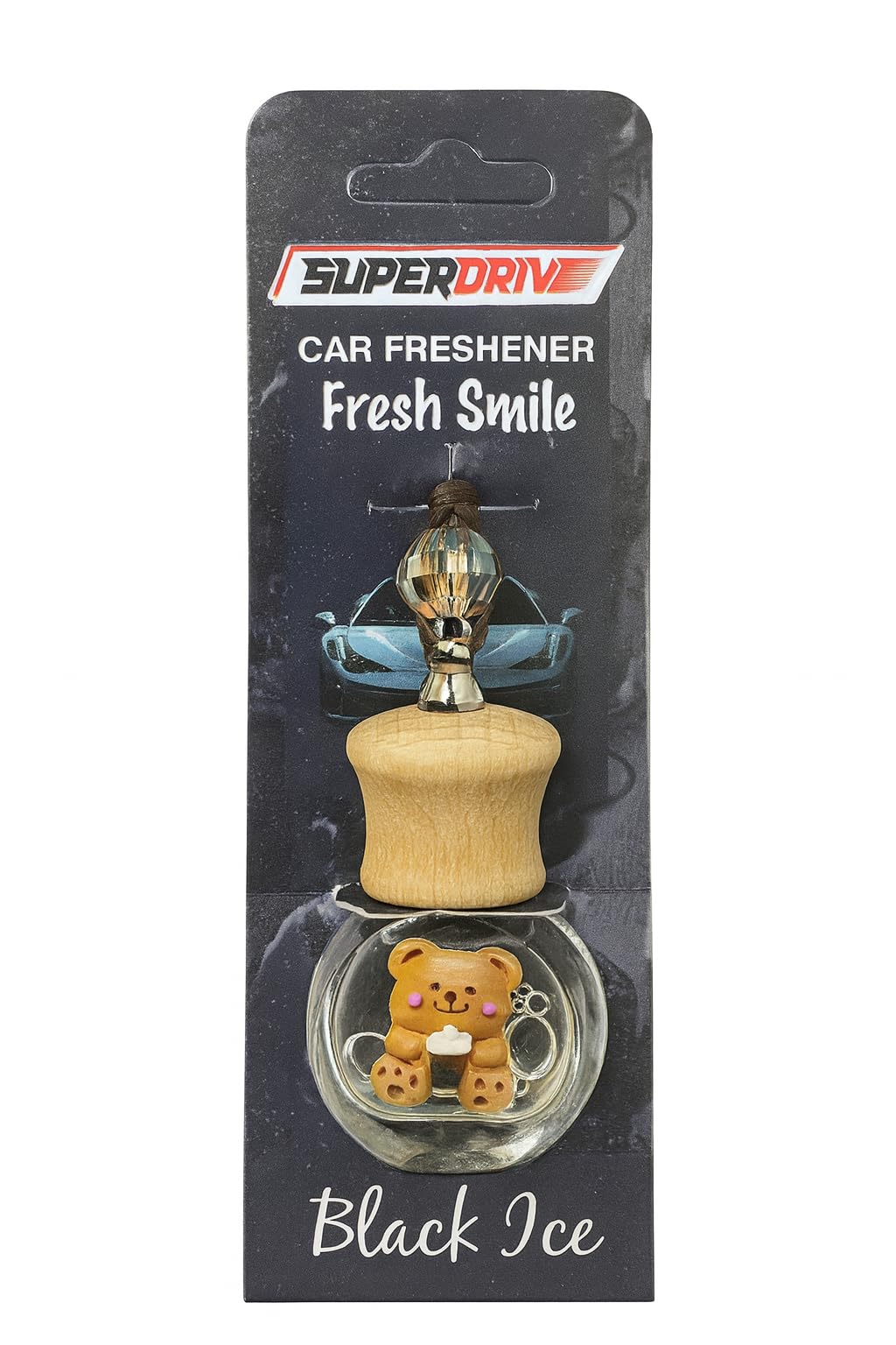 Fresh Smile – Car Air Freshener – Black Ice
