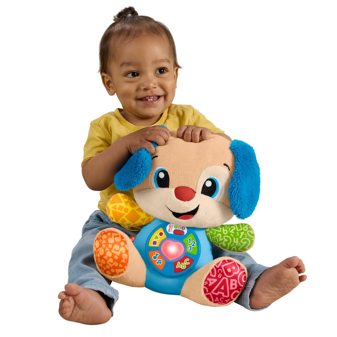 Mattel Fisher-Price Laugh & LearnSmart Stages Puppy Musical Electronic Learning Toy For Baby & Toddler