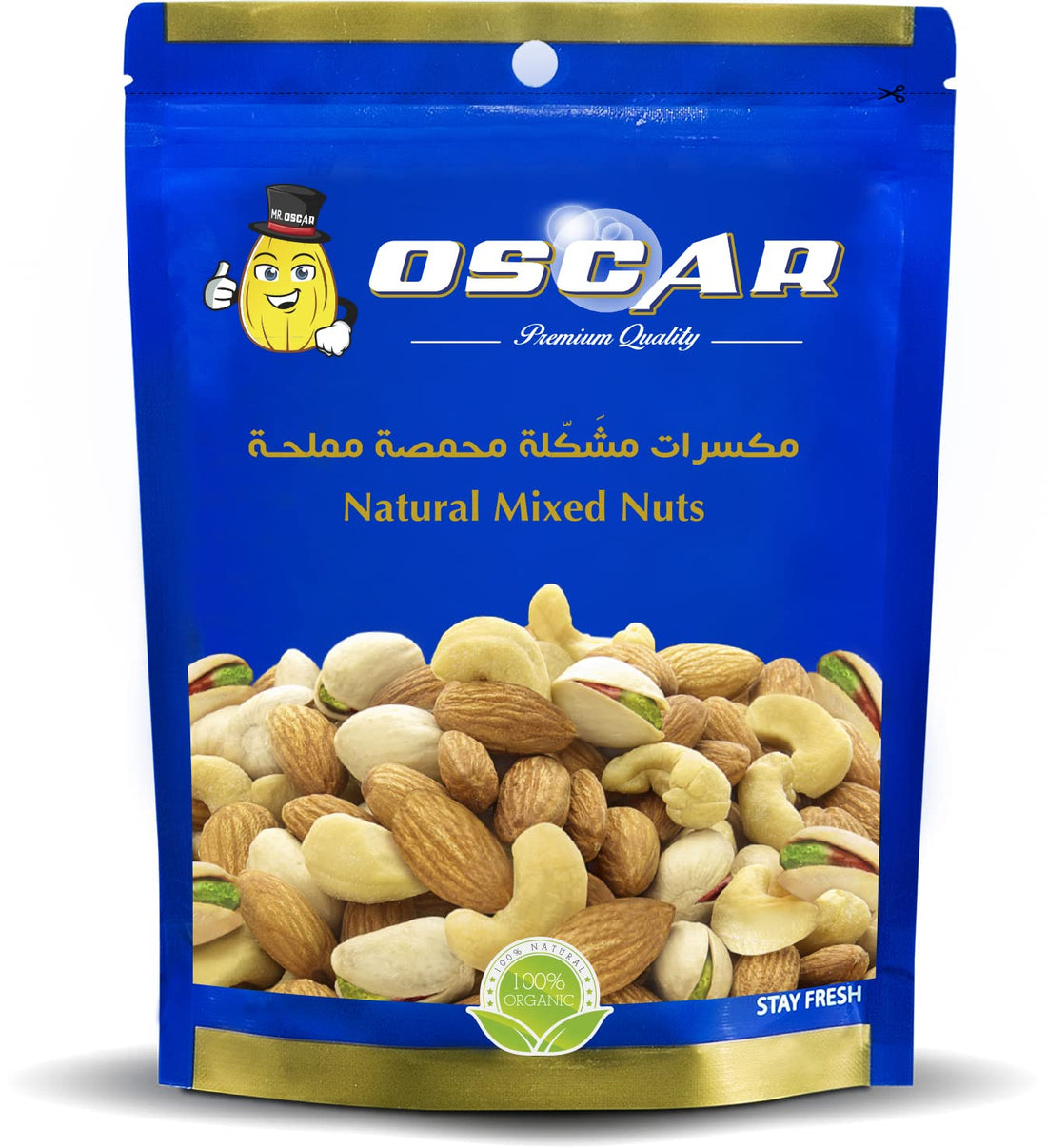 Oscar natural mixed nuts - 150 gm