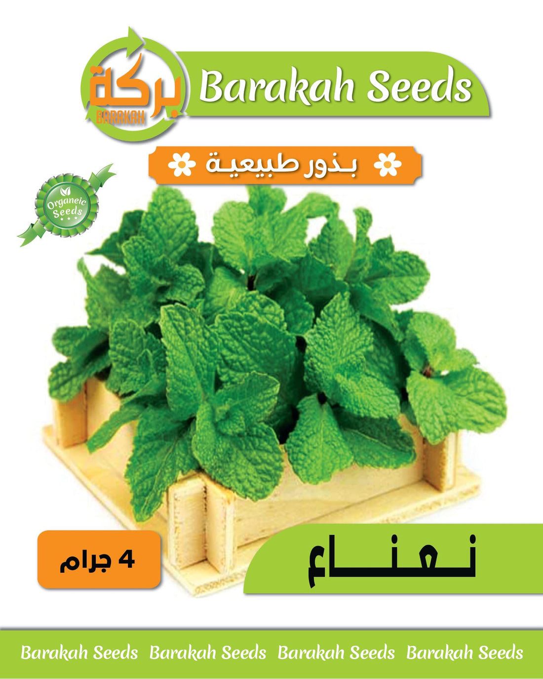 Natural High Germination Seeds - (Mint)