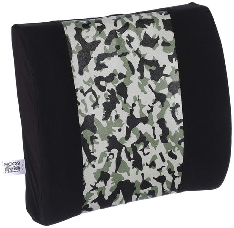 Al Hayah Camouflaged Car Seat Backrest - Black and Green