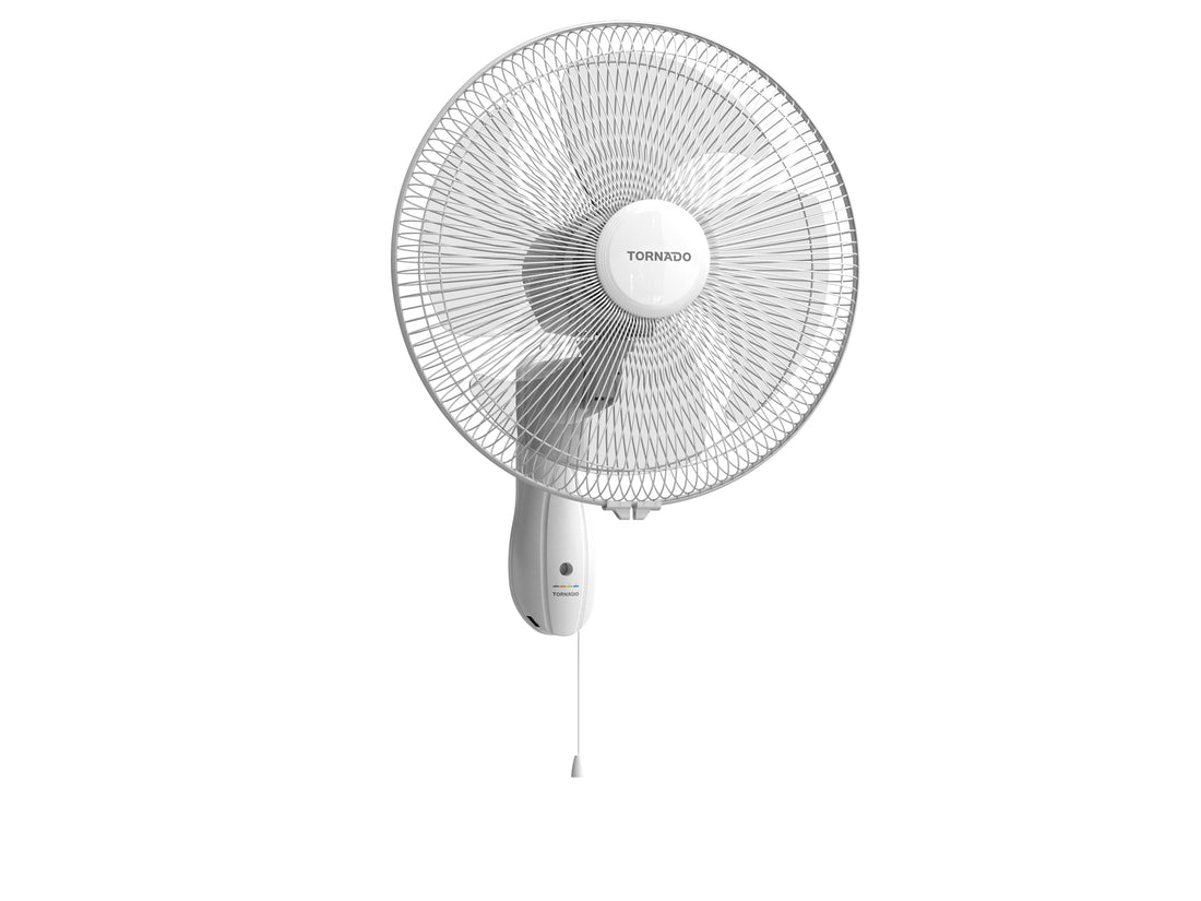 TORNADO Wall Fan 16 Inch 4 Blades White TWF-16W