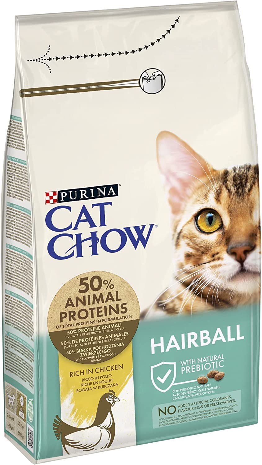 Purina Cat Chow Hairball Chicken 1.5Kg
