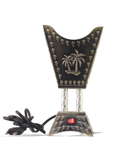 Arabian Electric Incense Burners metal Vintage Arabic Burner,Middle Eastern Incense Holder- Electric Incense Burner Bakhoor Suitable For Arabian Oud,Home, Hotel Decor (style 49)