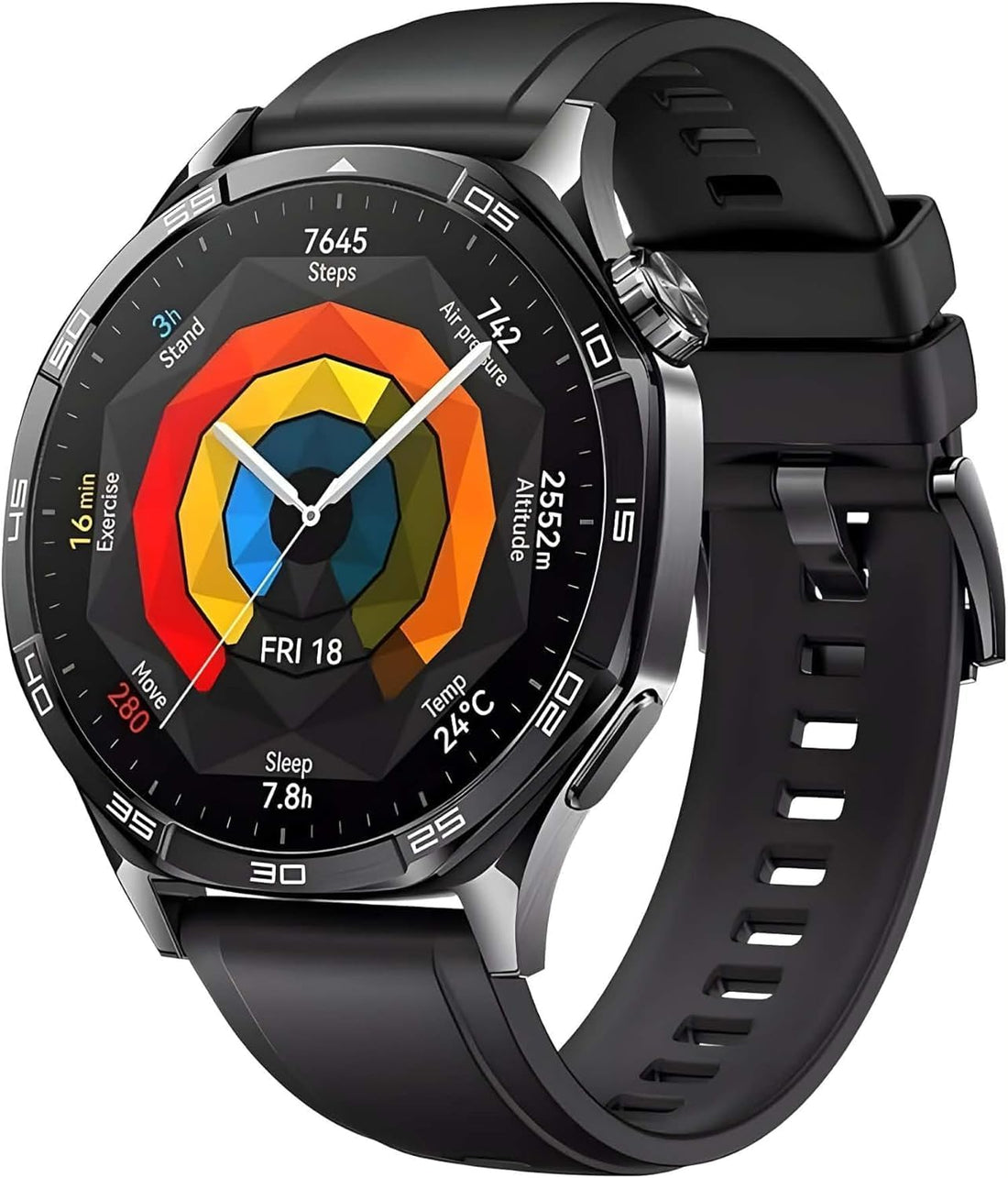 Haino Teko RW64 Max Smart Watch – 2.1" AMOLED Display – Bluetooth Calls – App Notifications – Heart Rate & Oxygen Measurement – Sleep & Sport Tracking – Long Battery – Android/iOS