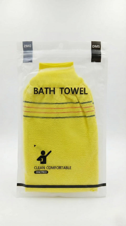 Nopatia Exfoliating Body Loofah & Moroccan Bath Glove - 1 Piece Soft & Comfortable Deep Cleansing Skin - Bath Towel for Dead Skin Removal & Rejuvenation