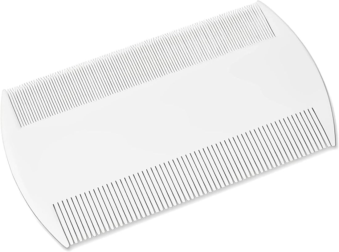 ZOZY Double Sided Nit Comb Durable Lice Detection & Treatment Comb, Assorted Colors 5PCS