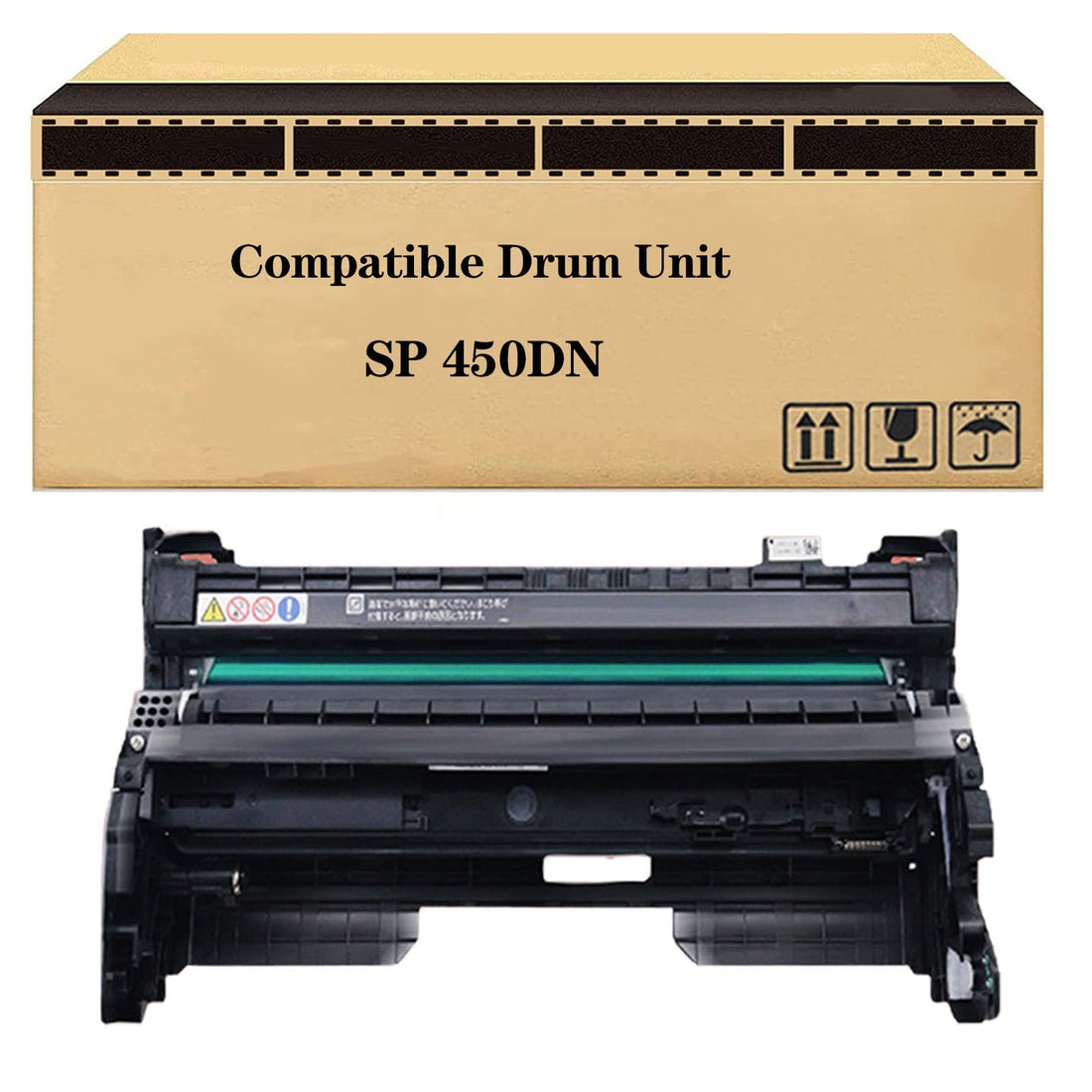 R.icoh SP450dn/SP400dn Compatible Drum Unit, Up to 20,000 Pages, High Yield