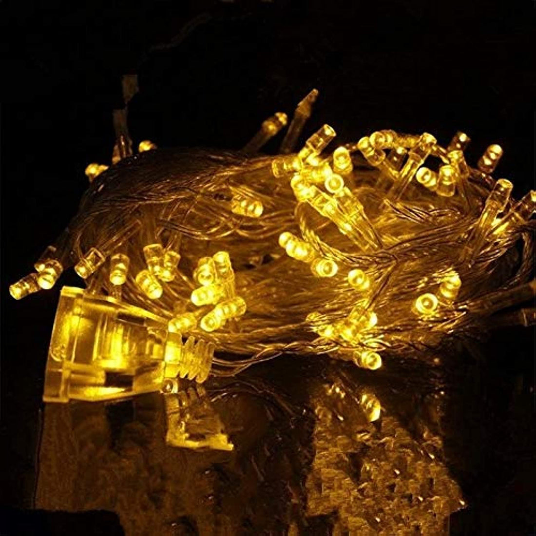 Portal Christmas yellow party room decor led string fairy light - eur 220v 10m