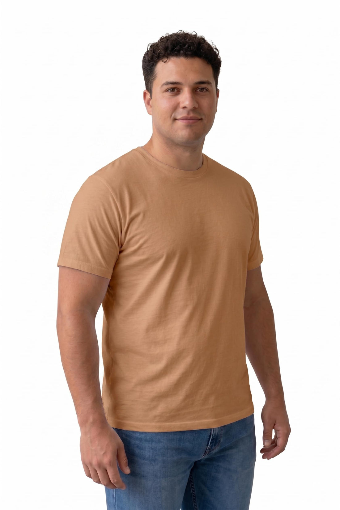 Mens Basic Cotton Plain T-Shirt Plus Special Sizes | Comfortable and Trendy Everyday Basic Sizes 4XL - 5XL - 6XL