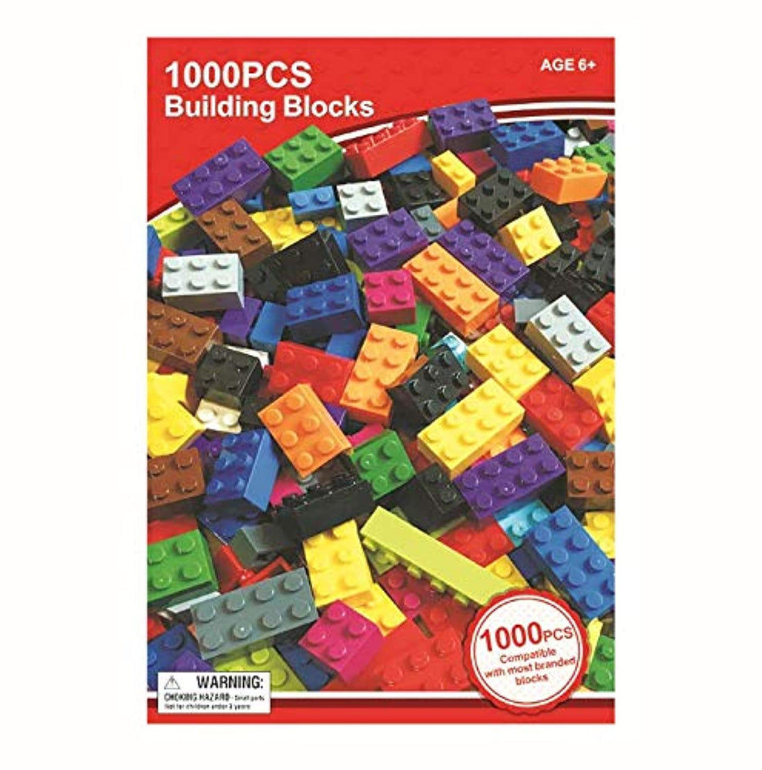 Generic 1000 Small Pieces of Australian Building Blocks, DIY Children's Intelligence Toys