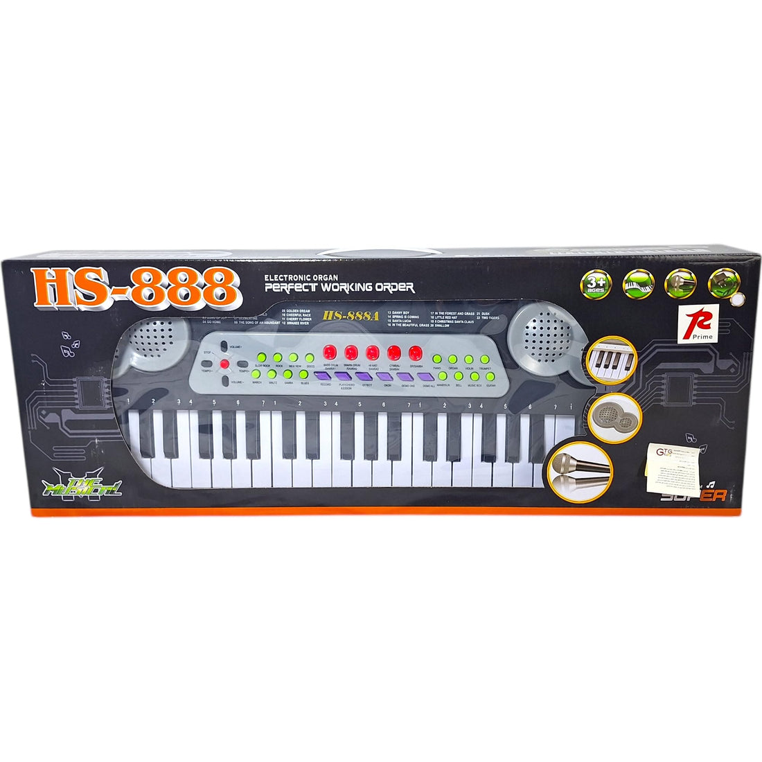GTG TOYS Electric Keyboard for Kids - Beginner from 3 Years