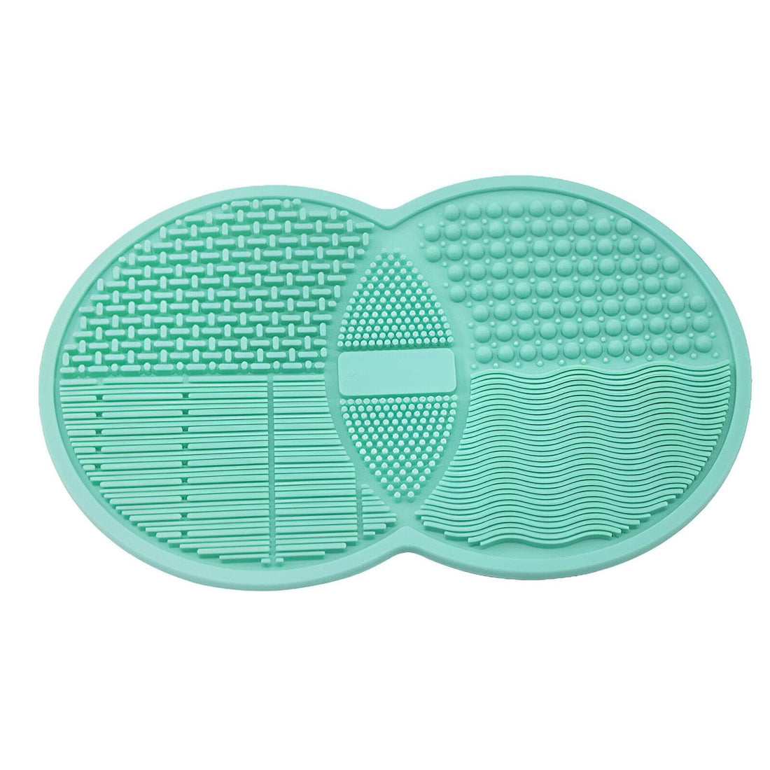 Makeup Brush Cleaning Sheet - Silicone Tool with Non-Slip Surface and Multi-Color Options for Efficient Cosmetic Brush Hygiene at Home or On-the-Go (piece-1)