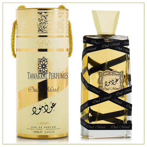 Oud Mood By Lattafa For Unisex - Eau De Parfum, 100ml