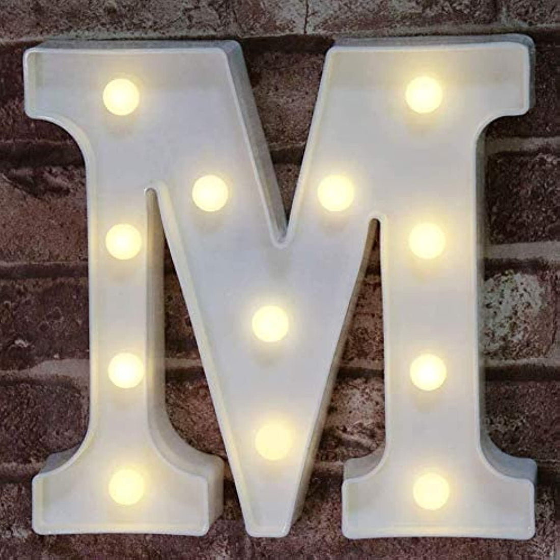 LED Marquee Letter Lights Up Sign, (M)
