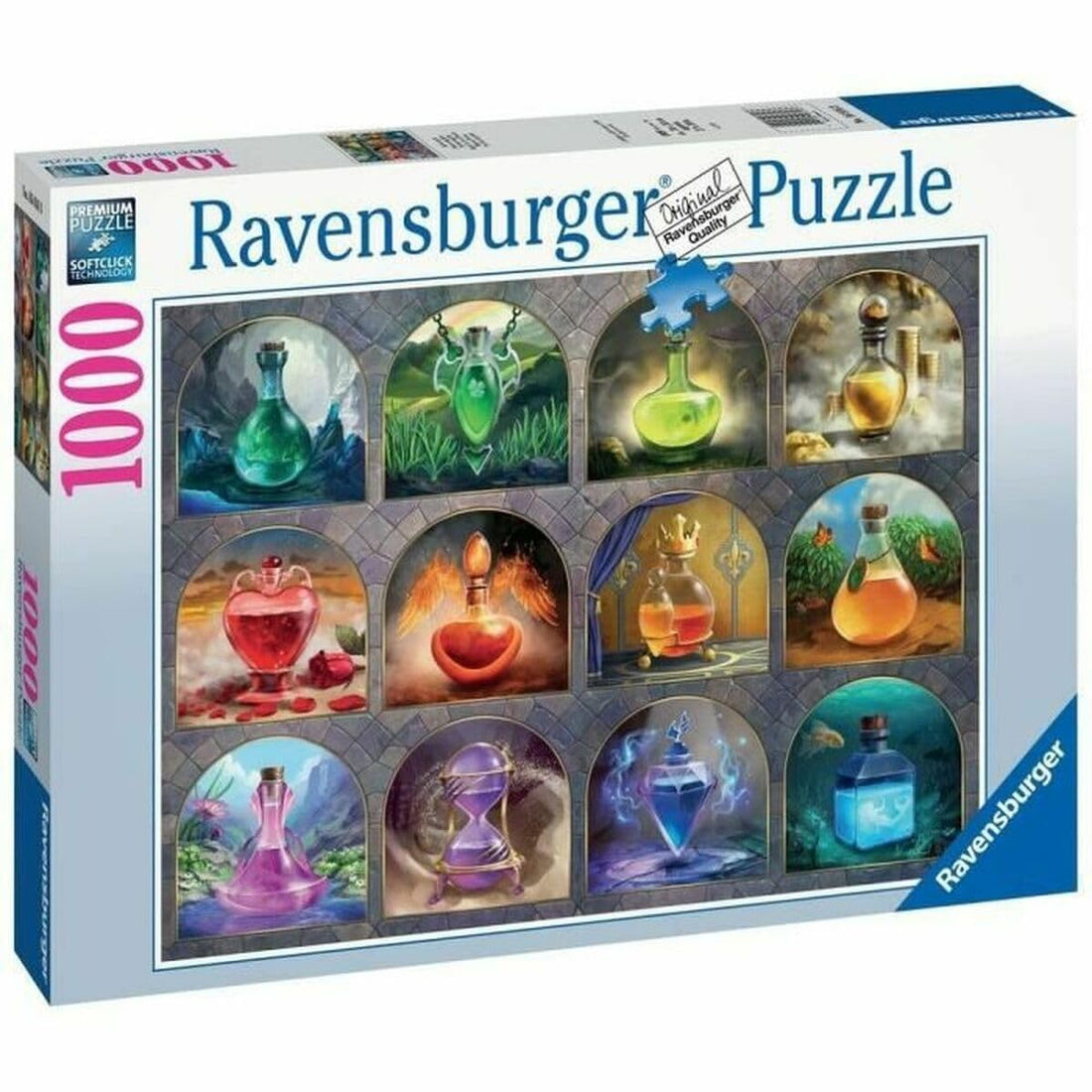 Ravensburger Magical Potions 1000 Piece Jigsaw Puzzle for Adults - 16816 - Every Piece is Unique, Softclick Technology Means Pieces Fit Together Perfectly