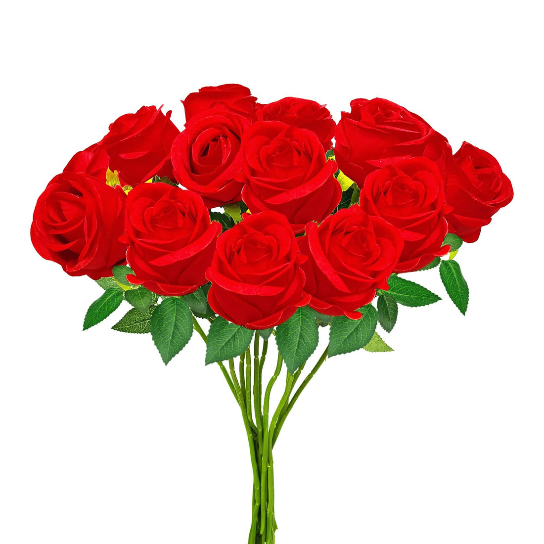 hailanbao Artificial Flowers (Red 24pcs)