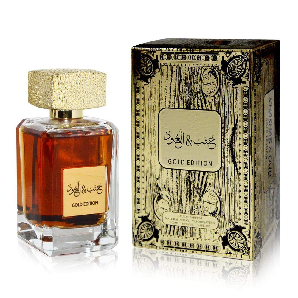 Arabiyat Khashb Oud Gold Eau De Parfum For Unisex, 100 ml
