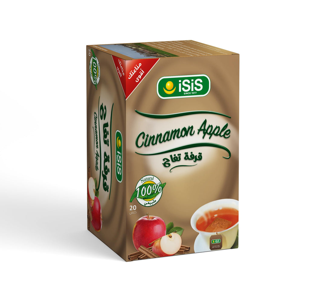 iSiS Natural Cinnamon & apple Herbal Tea – 20 Envelopes