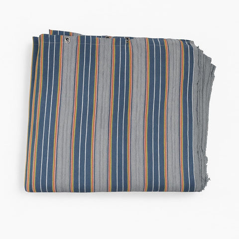 Balcony Curtain (Fabric Balcony Curtain 8 Grommets Grey 127 * 260)