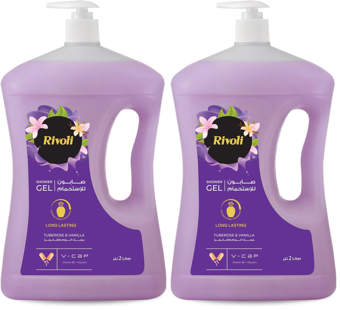 Rivoli shower gel purple 2 l (Pack of 2)