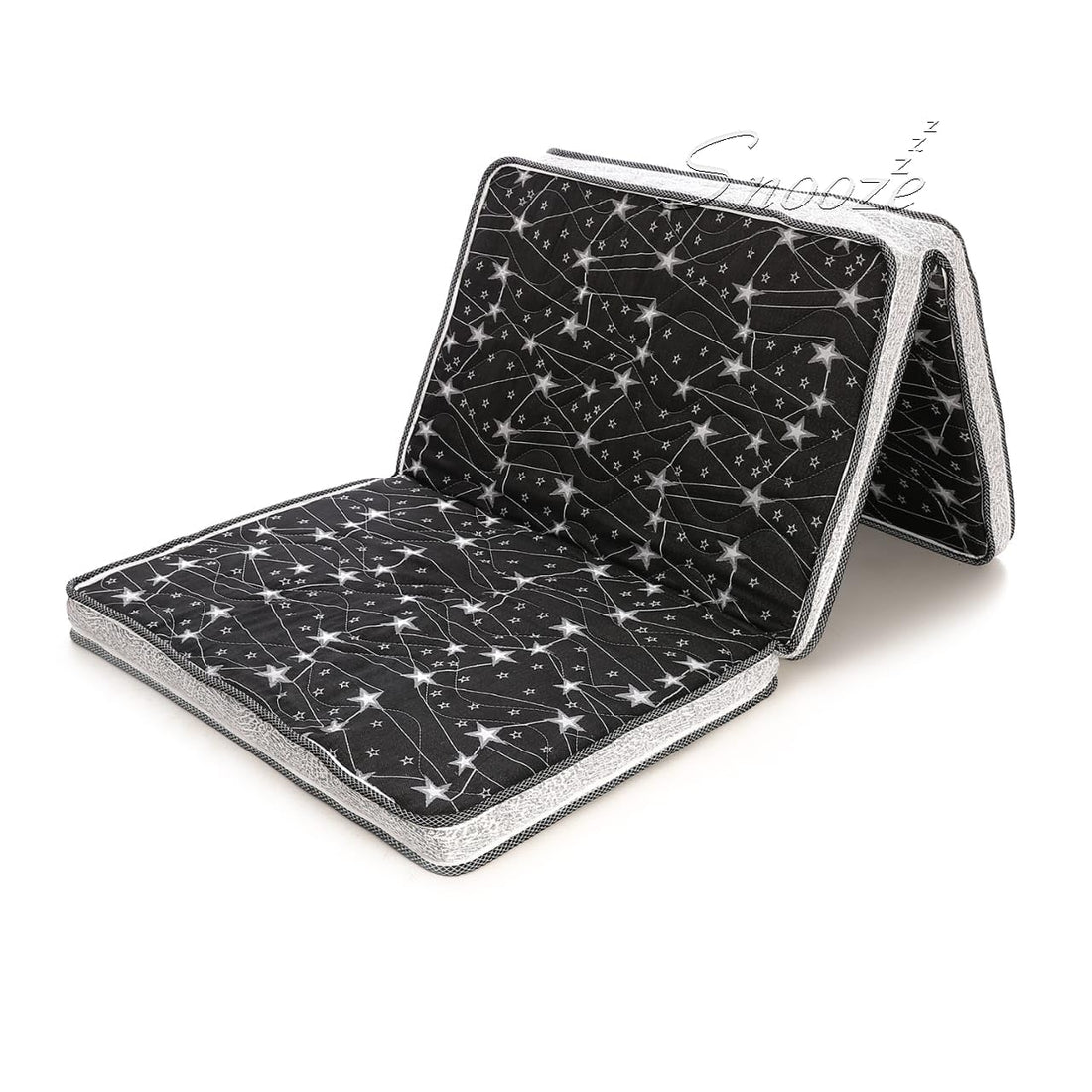 Snooze, Bed to go (foldable) mattress, 195 * 100 cm, stars design