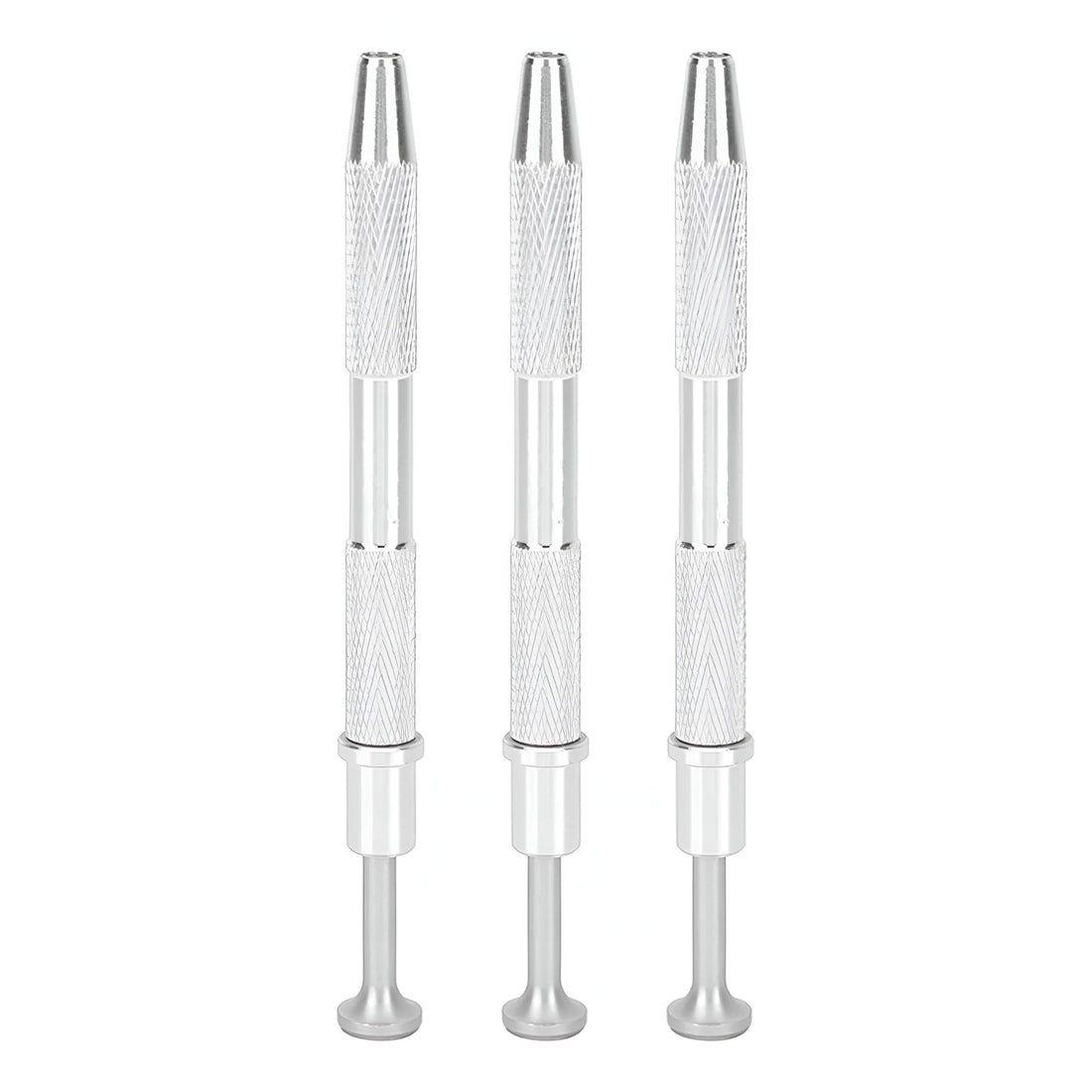Jewelry Picker - Professional Steel Claw Retrieving Tool for Handling Small Objects, Gemstones, Screws, and Tiny Electronic Parts Safely in Workshops or Repair Settings (Silver Finish) (3PCS)