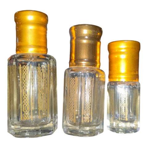 Empty Reusable Perfume Bottles 3 Different Size Bottles