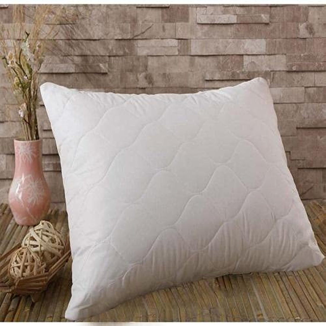 Tigers Trade Lines Fiber capeton Bed Pillow ( Breathable x Comfortable) 50x80 cm