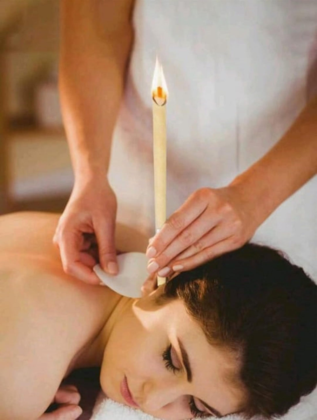 Natural Ear Cleaning Candles - Pack of 2 for Safe Ear Wax Removal | Personal & Health Care